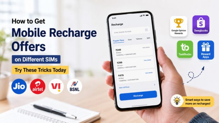 How to Get Mobile Recharge Offers How to Get Mobile Recharge Offers