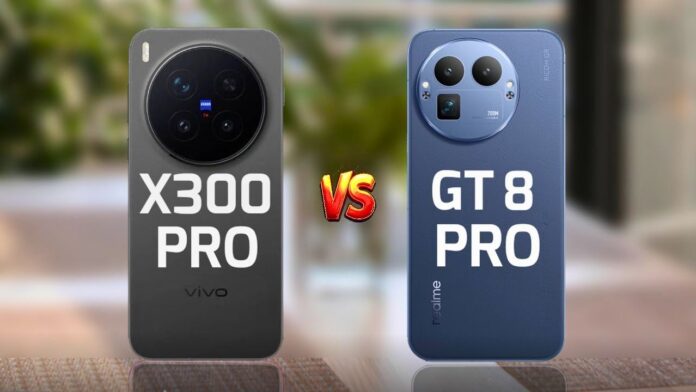 Realme GT 8 Pro vs Vivo X300 Pro