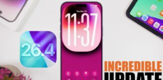 iPhone latest update iOS 26.4
