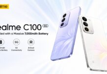 Realme C100 5G smartphone